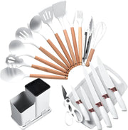 Knife & Utensil Set with Stand